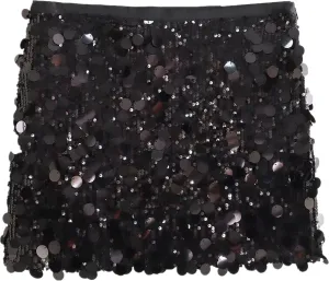 Mini Skirts for Women - High Waisted Pleated Denim with Shorts Set, Sexy Y2K Slit Design, Plus, Slutty Outfit