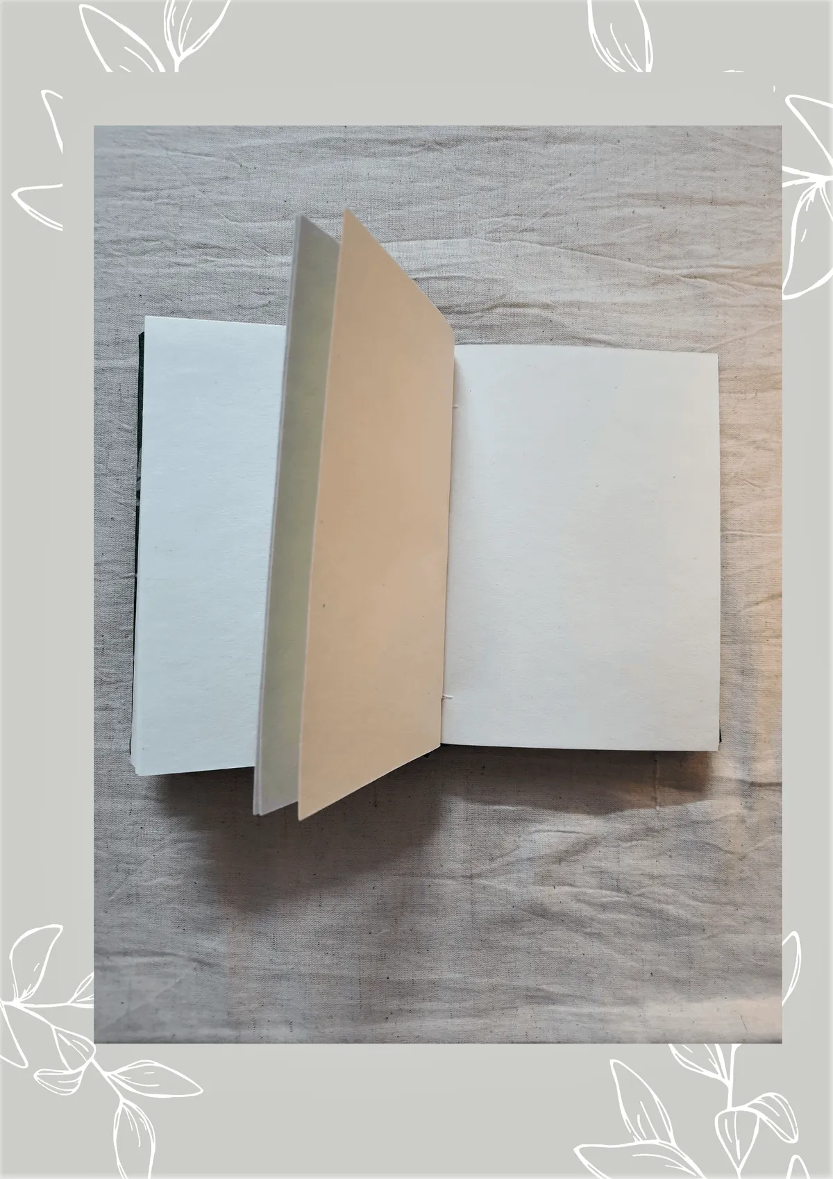 Mitti Upcycled Handloom Fabric Journal