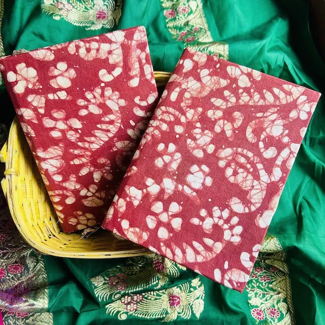 Mitti Upcycled Handloom Fabric Journal
