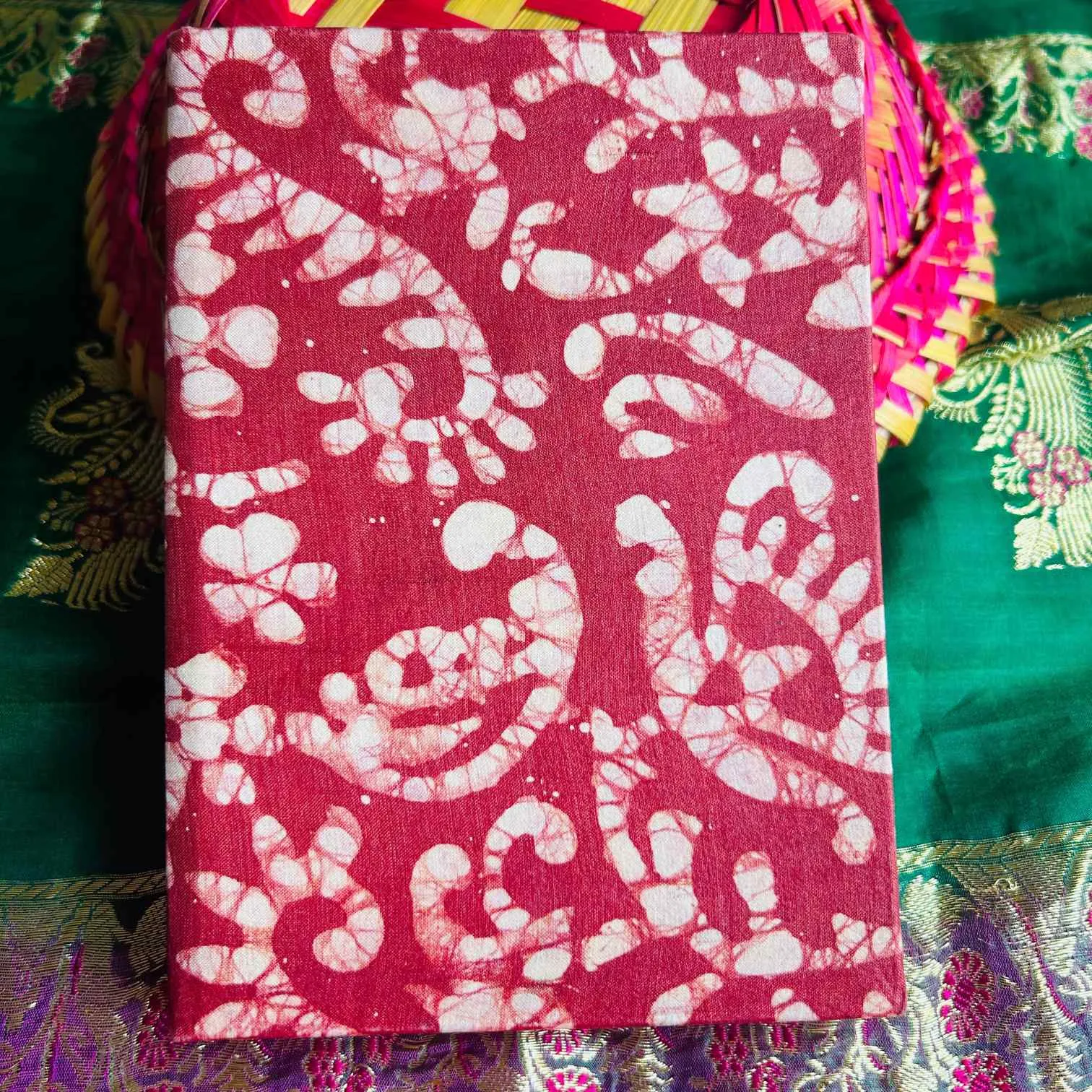 Mitti Upcycled Handloom Fabric Journal