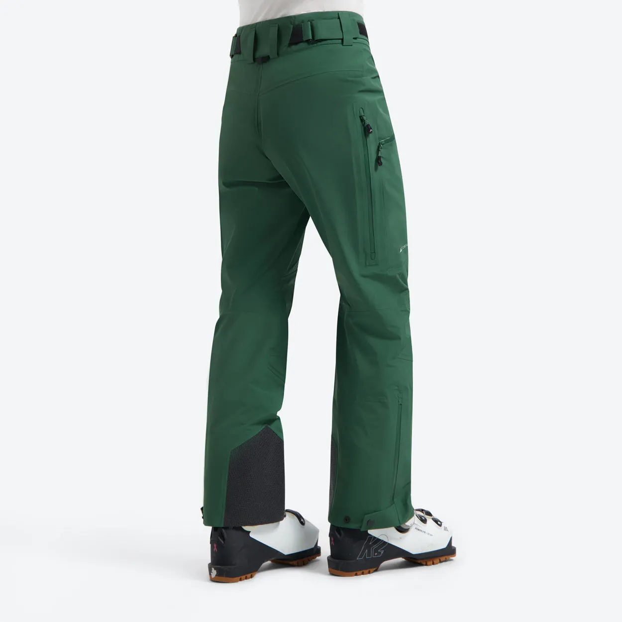 Mountain Shell Pants Dark Green | Womens