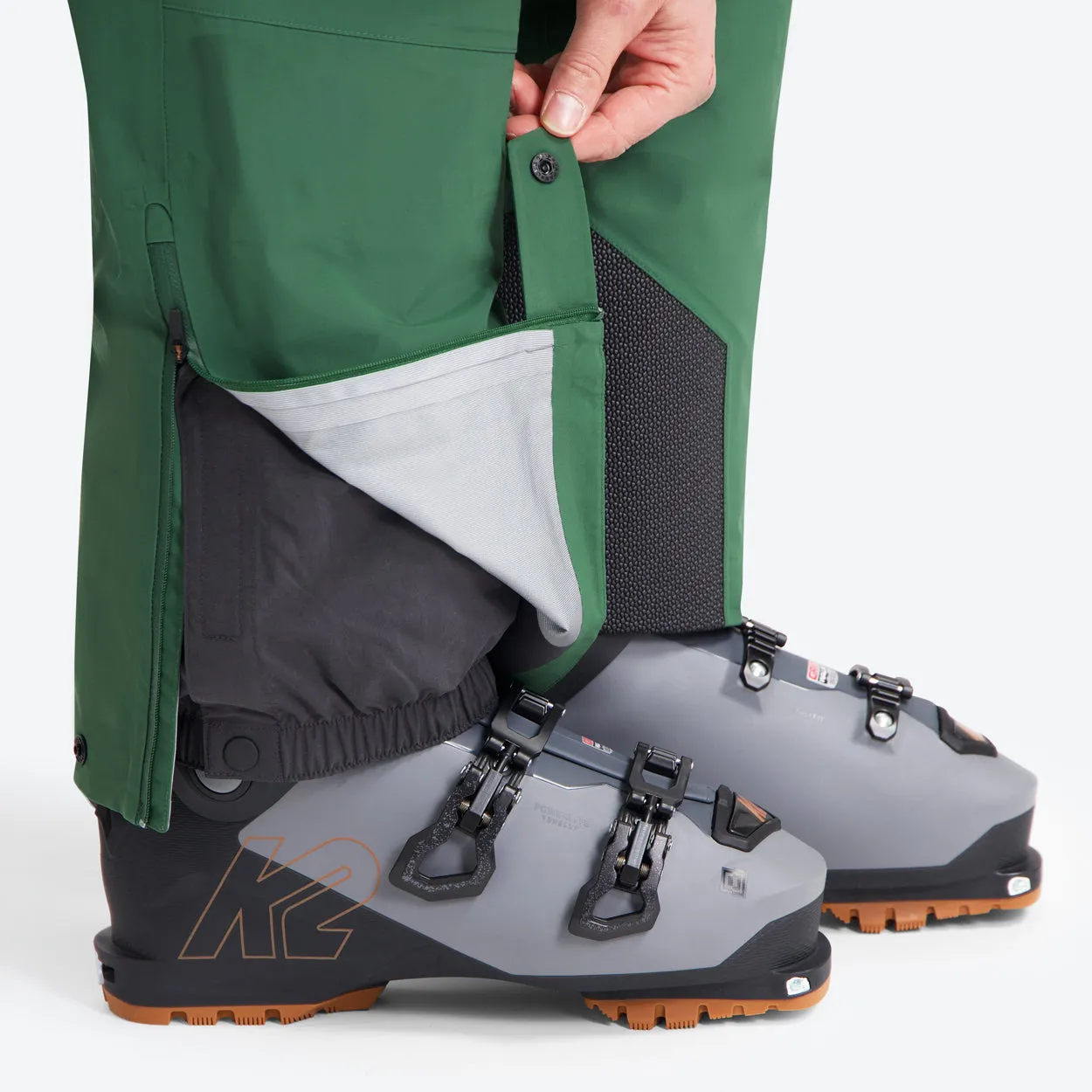 Mountain Shell Pants Dark Green | Womens