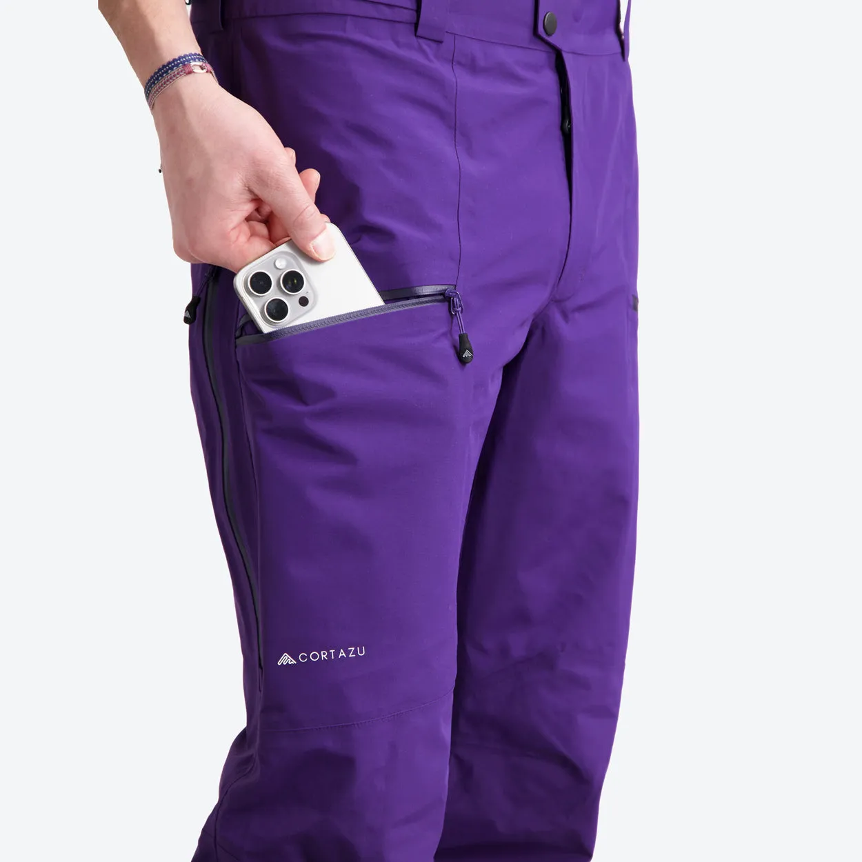 Mountain Shell Pants Purple | Womens