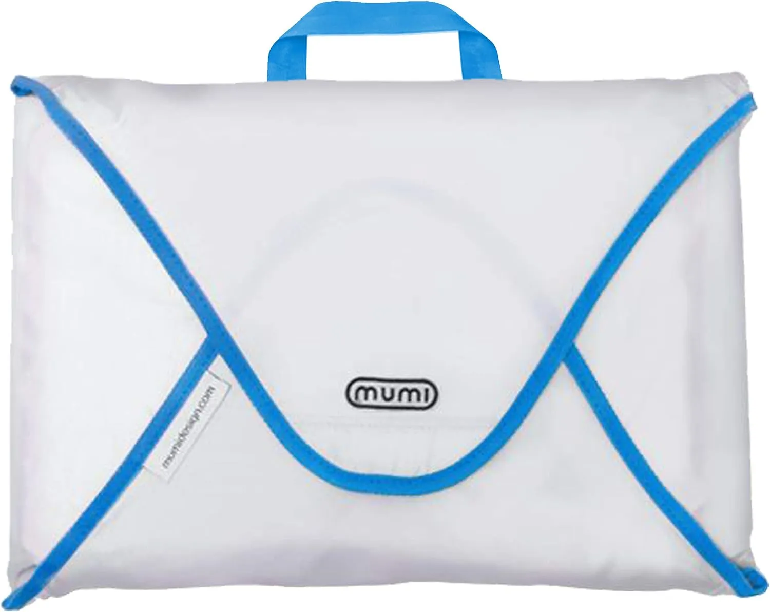 MUMI Design Travel Garment Bag Clothes Folder  14.5 x 10.5 Packing Bag & Organizer for Luggage | Large-Capacity, Anti-Wrinkle Garment Bags for Travel, Carry-On Suitcases & Clothing Storage (Blue)