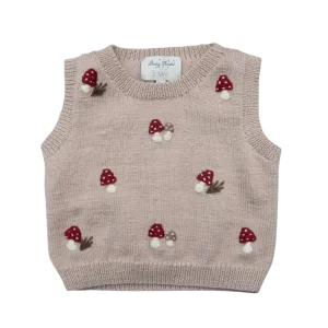 Mushroom vest - Oats
