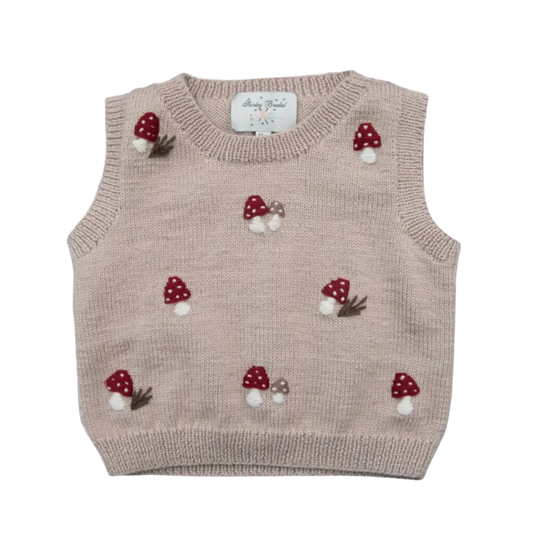 Mushroom vest - Oats
