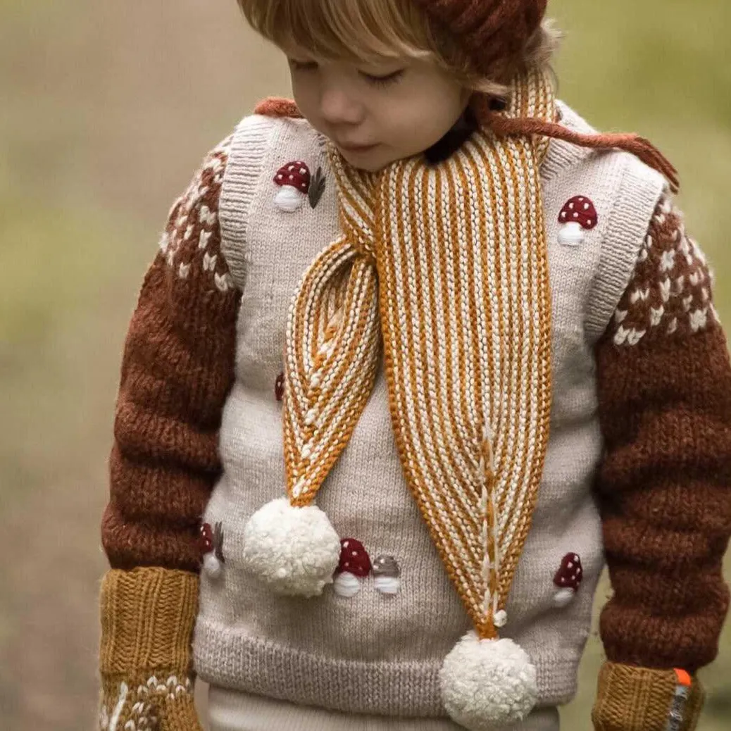 Mushroom vest - Oats