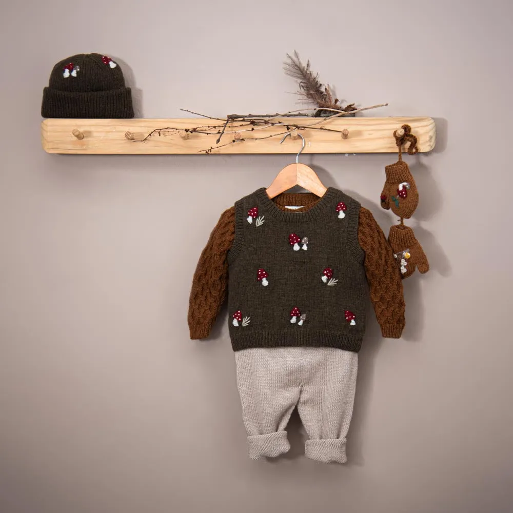 Mushroom vest - Pine