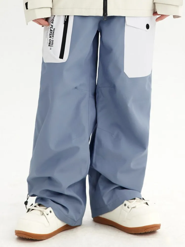 NANDN x DOLL Colorblock Country Snow Pants - Unisex