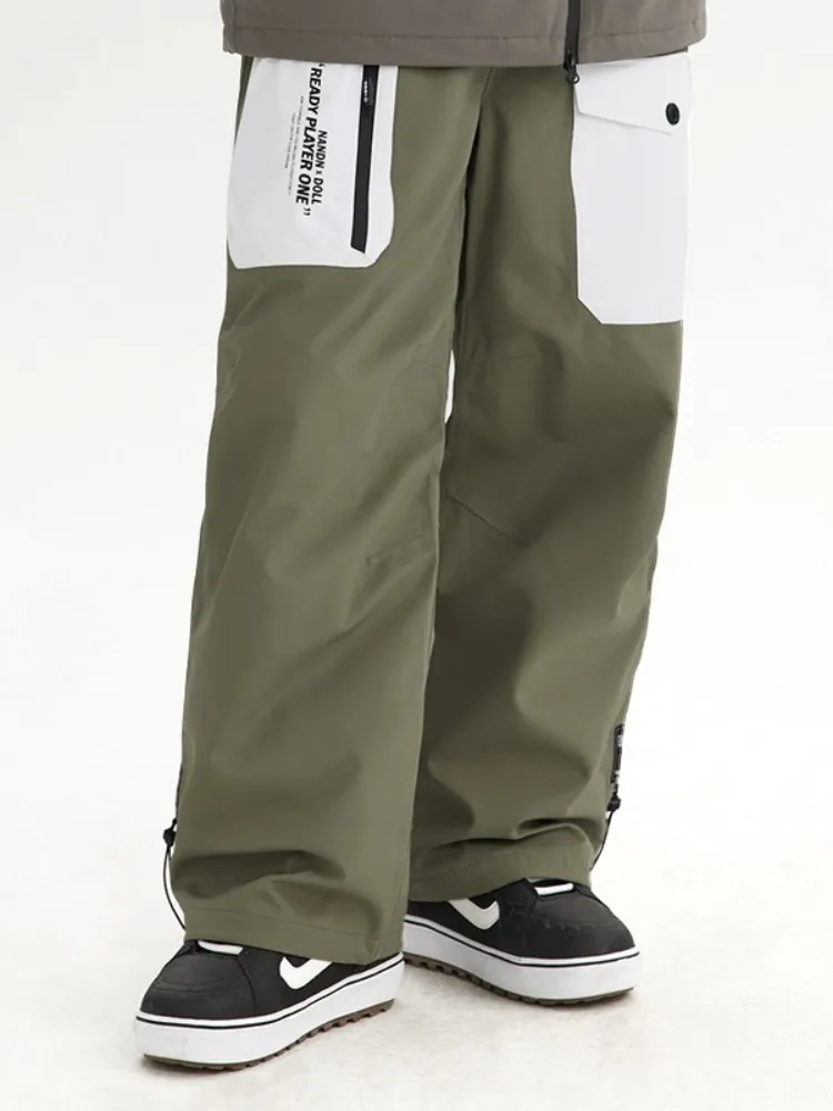 NANDN x DOLL Colorblock Country Snow Pants - Unisex