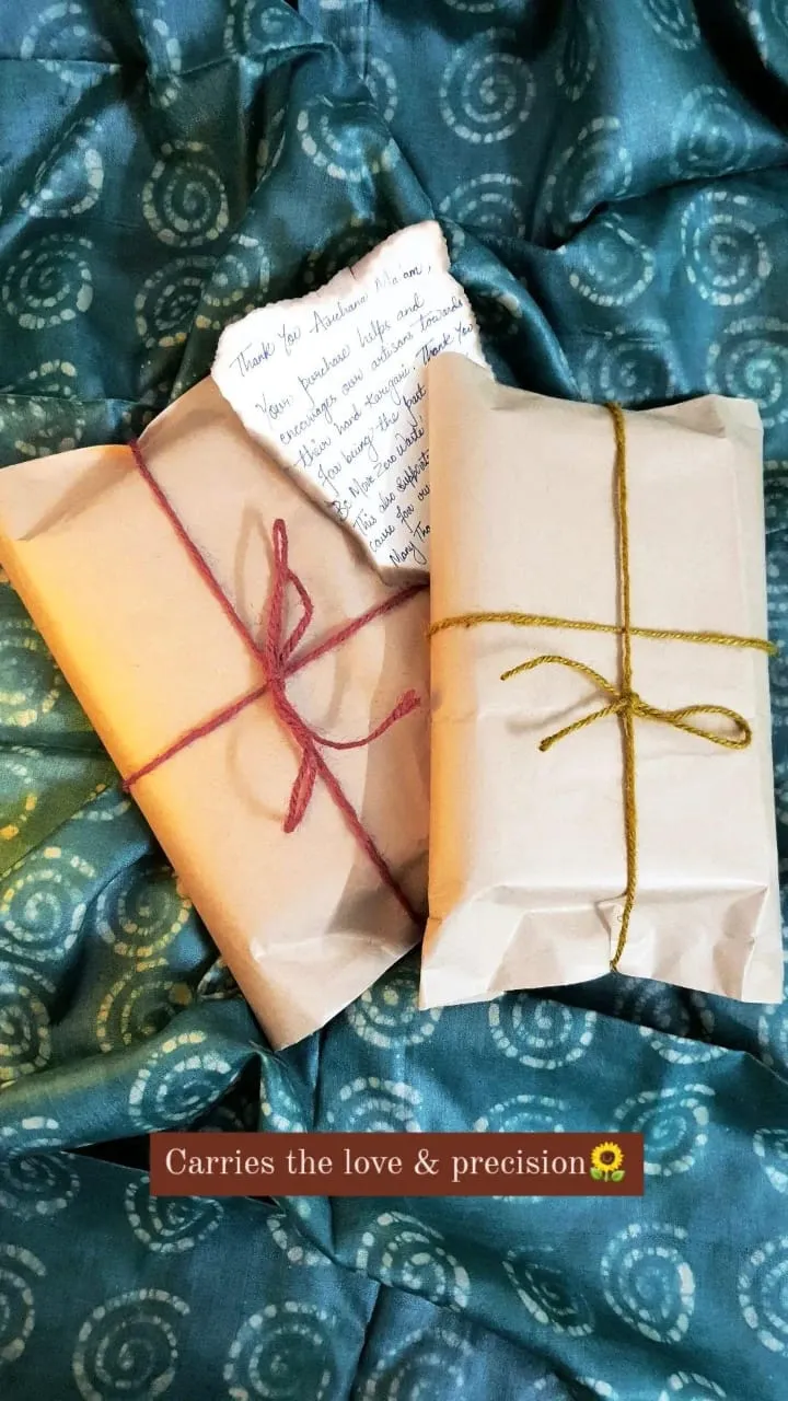 Neelam Upcycled Handloom Fabric Journal