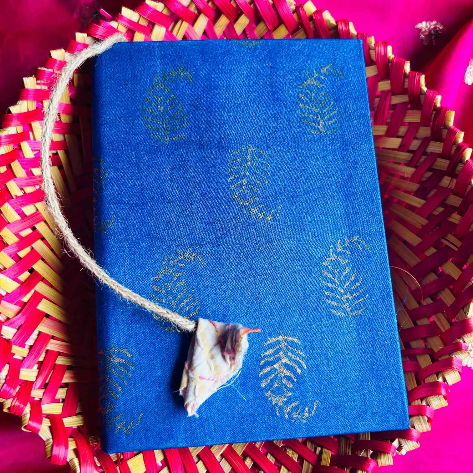 Neelam Upcycled Handloom Fabric Journal