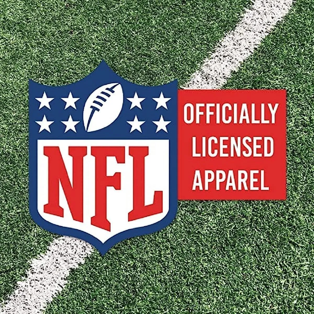 NFL Kids Youth Boys 4-18 Officially Licensed Faded Primary Logo Wordmark Long Sleeve Shirt and Pants Pajama Set