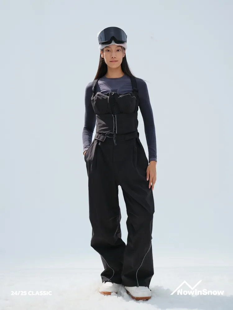 NIS Classic Slim Fit 3L Ski Bib Set - Women's