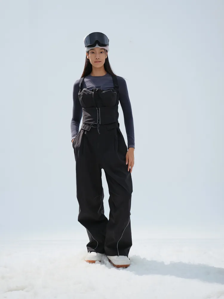 NIS Classic Slim Fit 3L Ski Bib Set - Women's