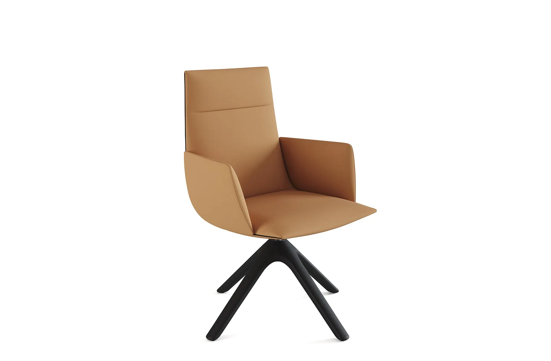 Noha Executive Chair - Wooden Base