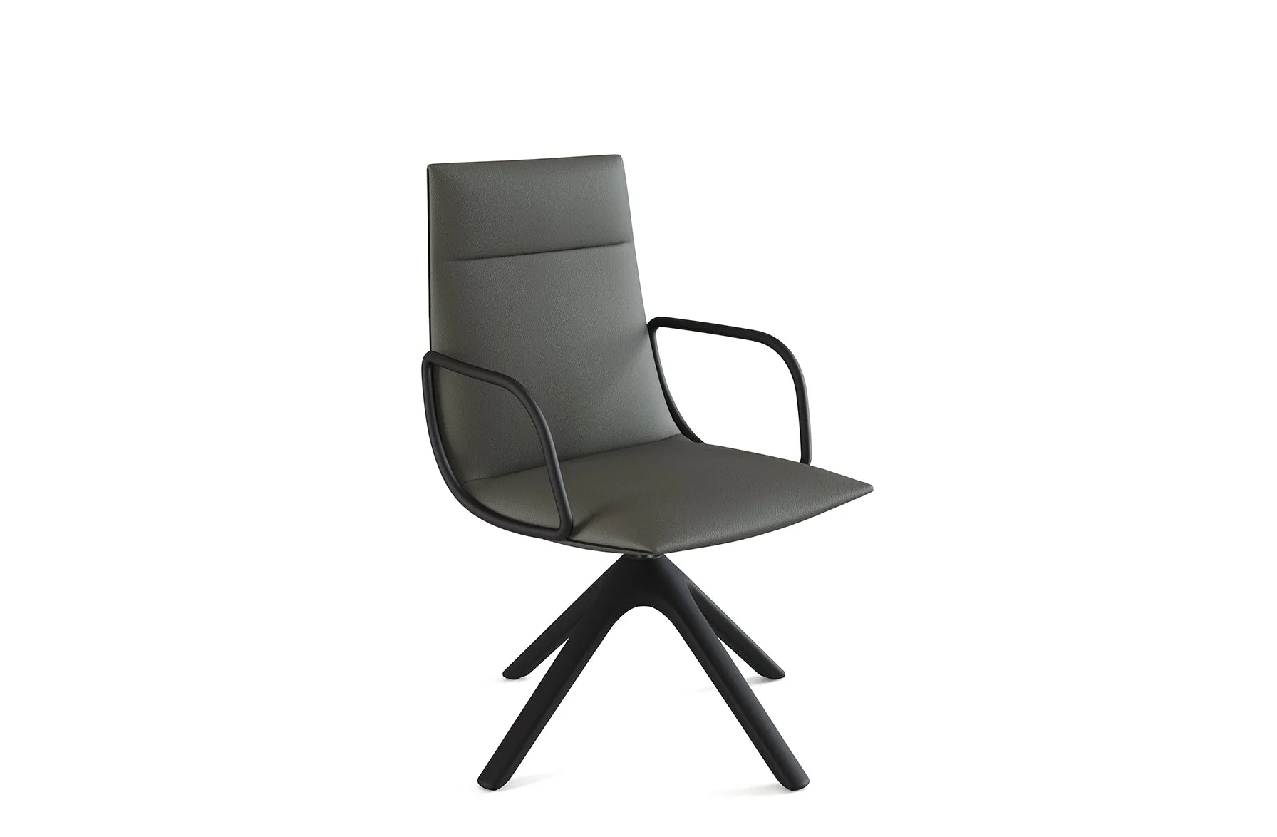 Noha Executive Chair - Wooden Base