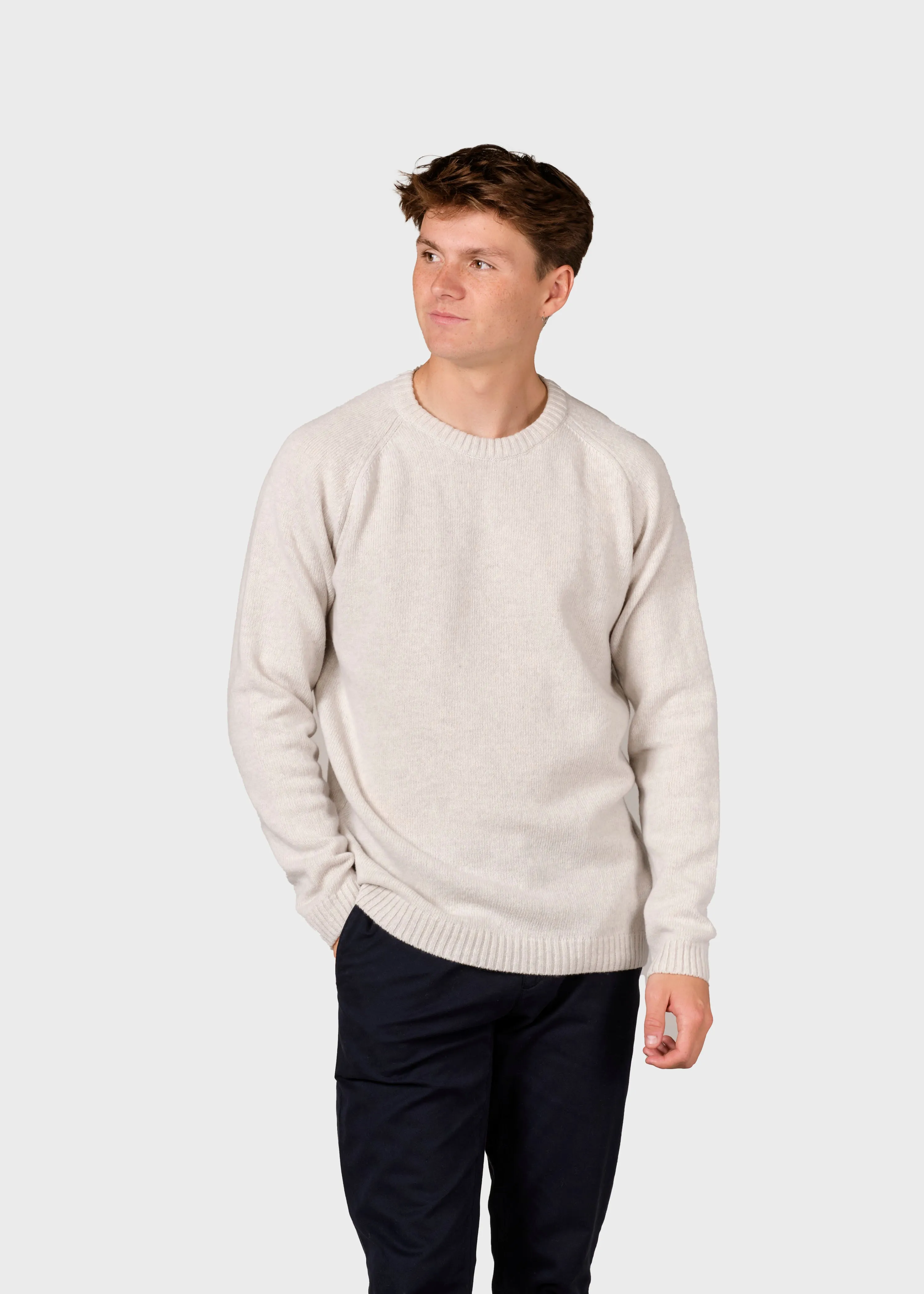 Ole knit - Pastel grey
