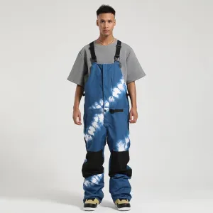 Oversized Men's Insulated Snow Bib Pants