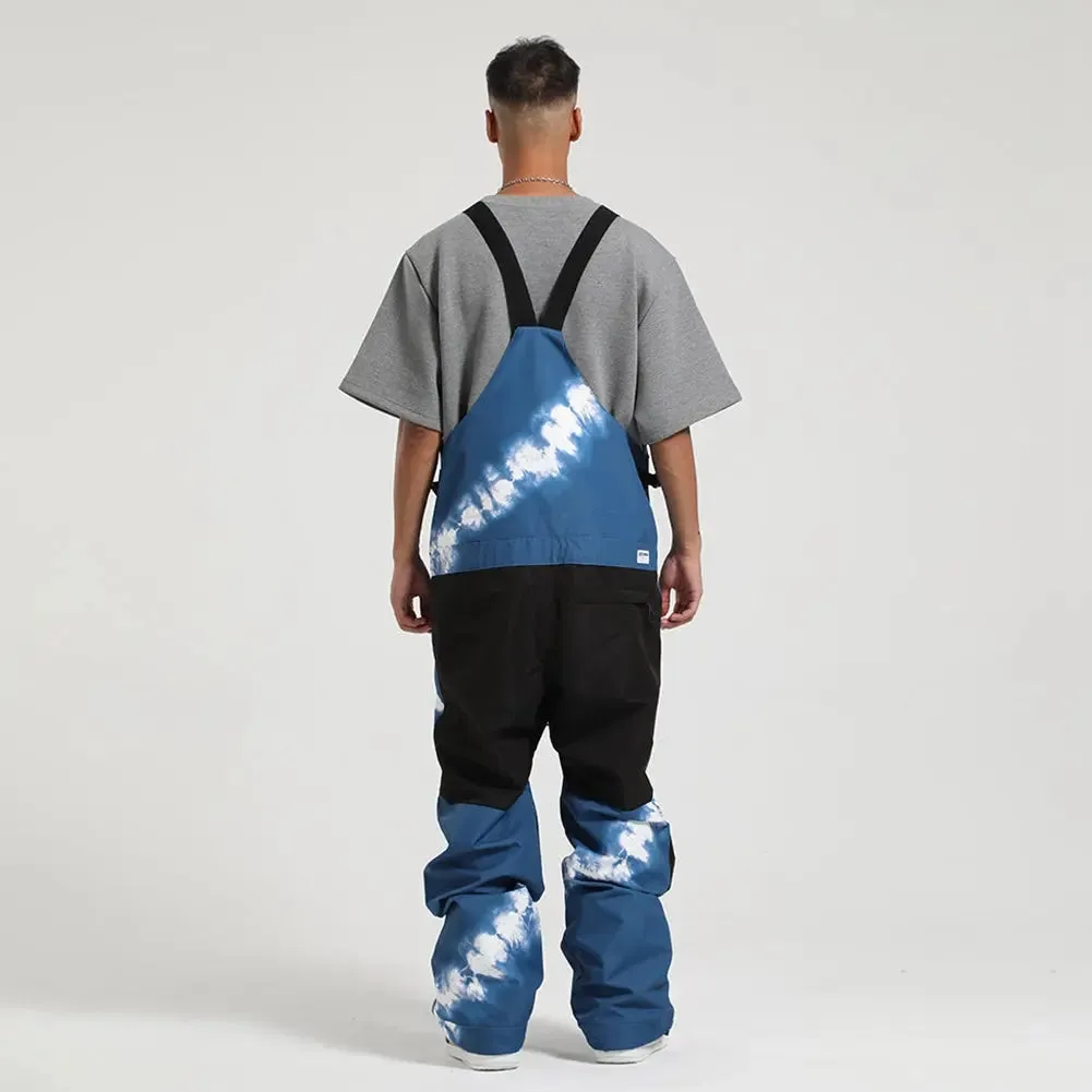 Oversized Men's Insulated Snow Bib Pants