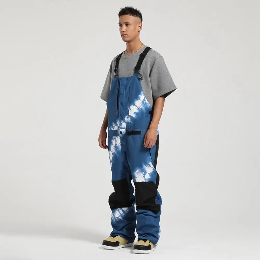 Oversized Men's Insulated Snow Bib Pants