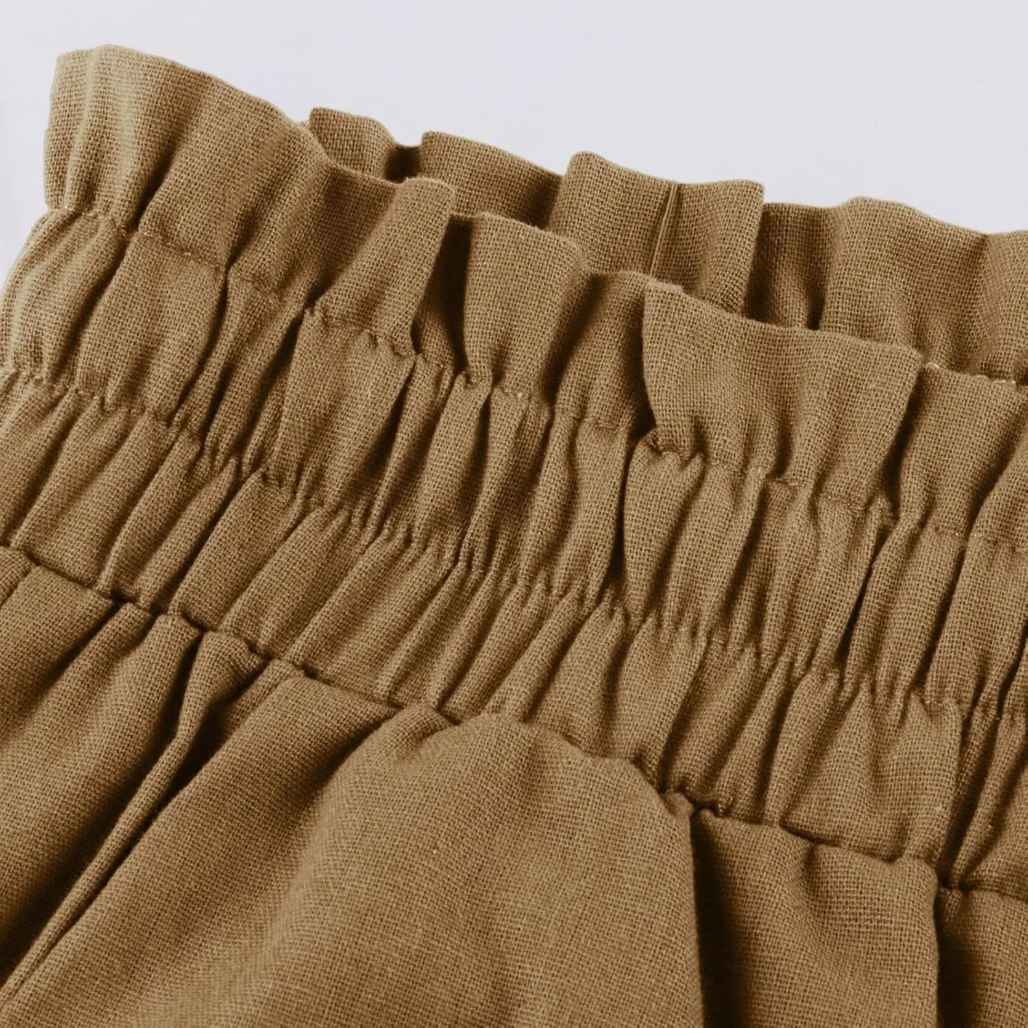 Pants for Women, Pants Cotton Linen Straight Leg Wide High Waisted Summer