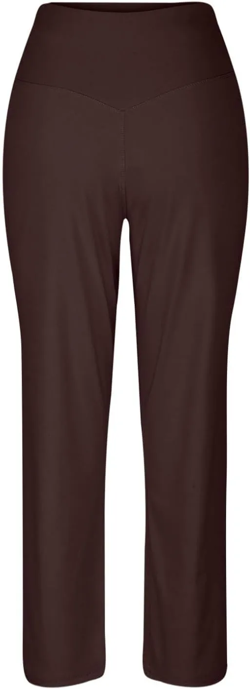 Pants for Women, with Pockets Linen Pants Women High Waisted Sweatpants Casual