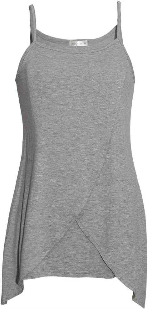 PARNIXS Women's Maternity Nursing Tank Tops Sleeveless Breastfeeding Clothes Shirts (3 Pack) [2022 Upgraded Version]