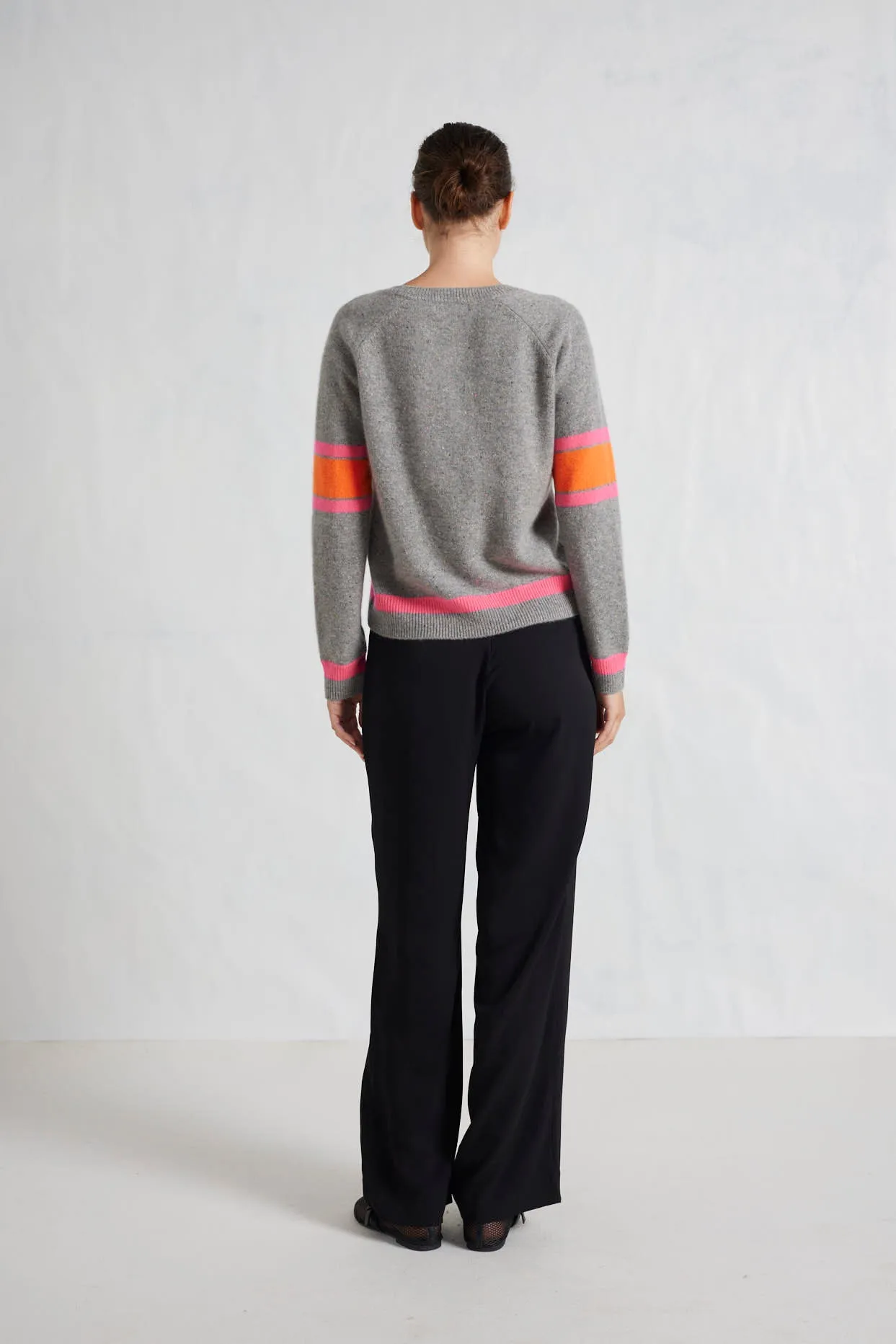 Percy Cashmere Sweater in Confetti
