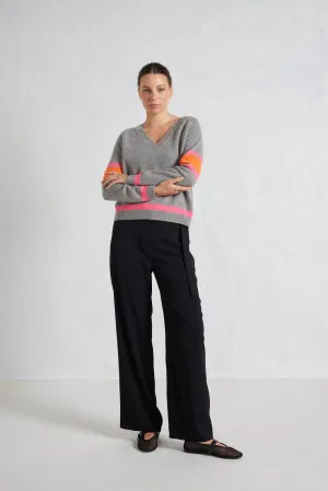 Percy Cashmere Sweater in Confetti