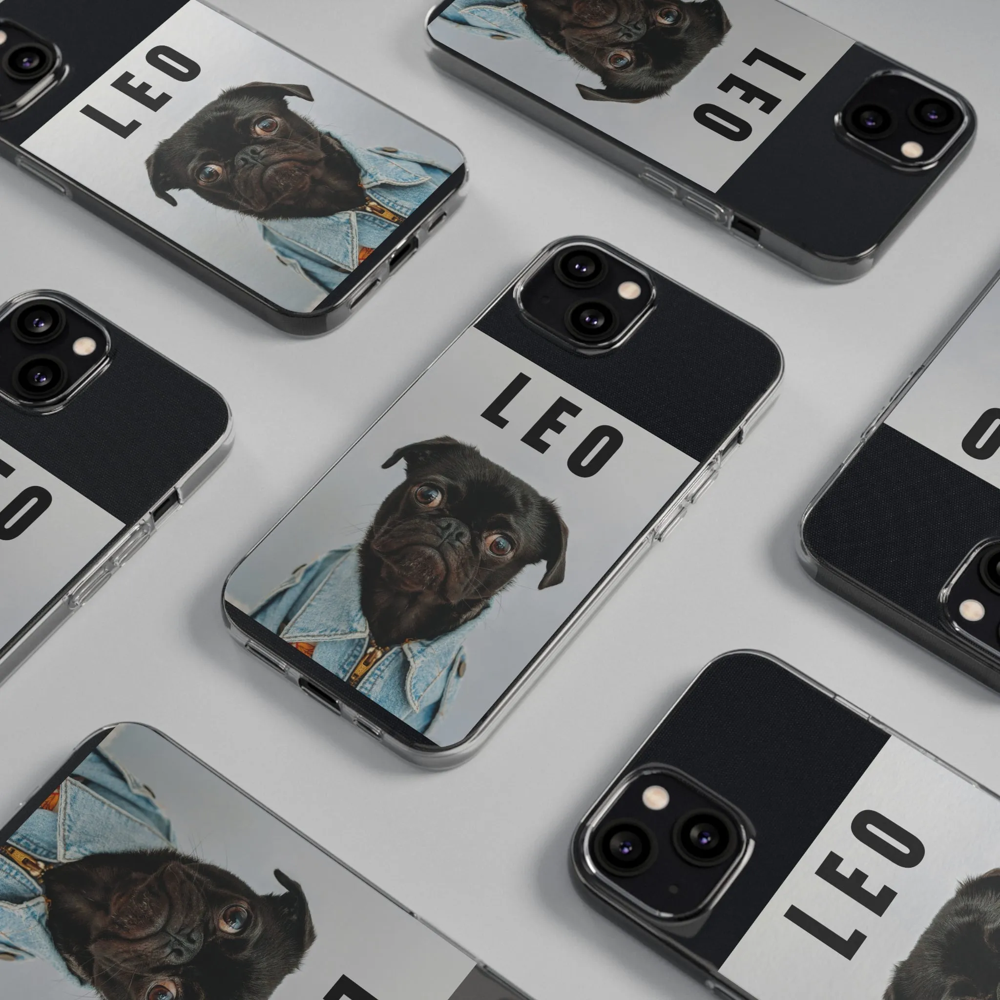 Personalized Leo Dog Lover Phone Case - Stylish Soft Phone Cover