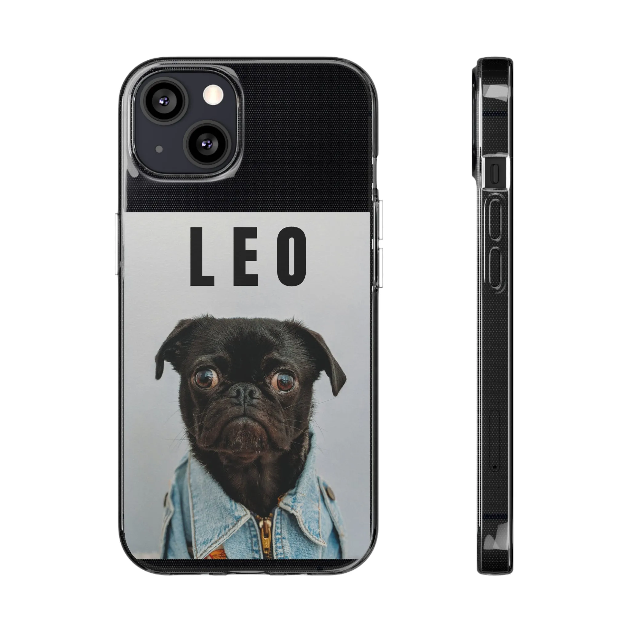 Personalized Leo Dog Lover Phone Case - Stylish Soft Phone Cover