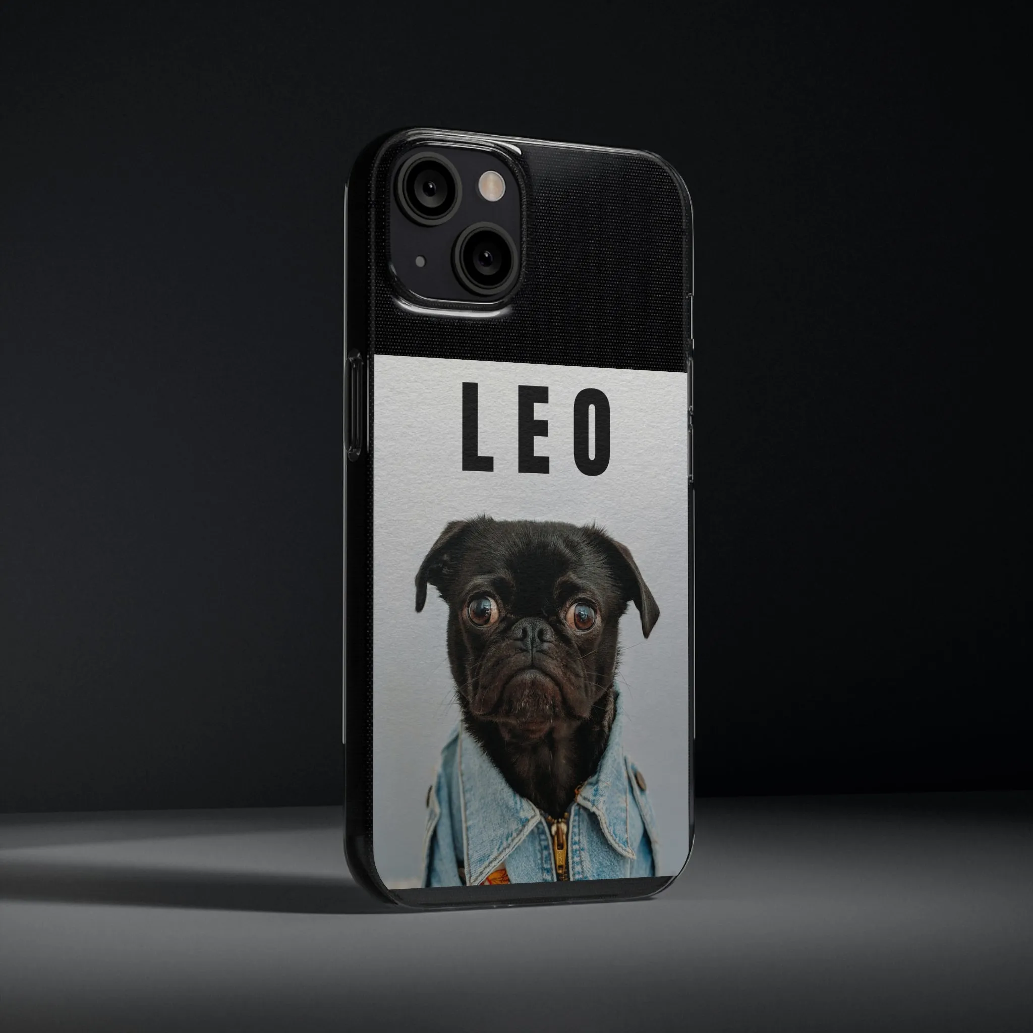 Personalized Leo Dog Lover Phone Case - Stylish Soft Phone Cover