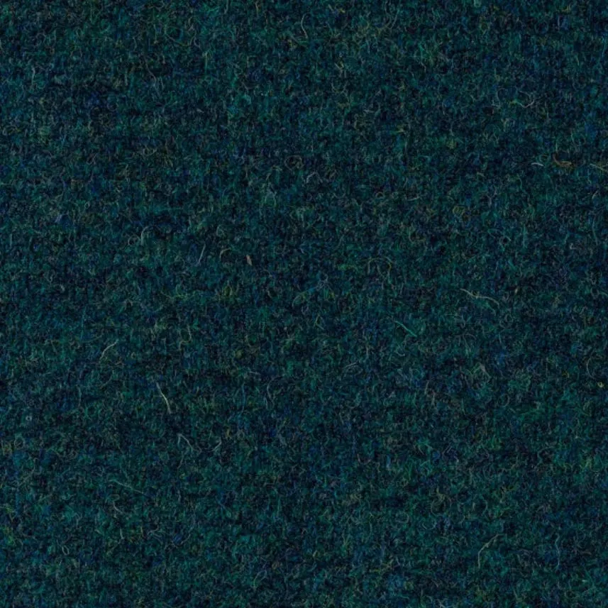 Plain Blue Green MWD YC268 Harris Tweed