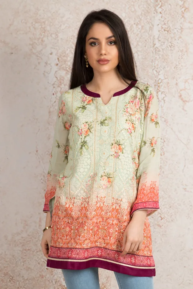 Print & embd kurti U8_1056