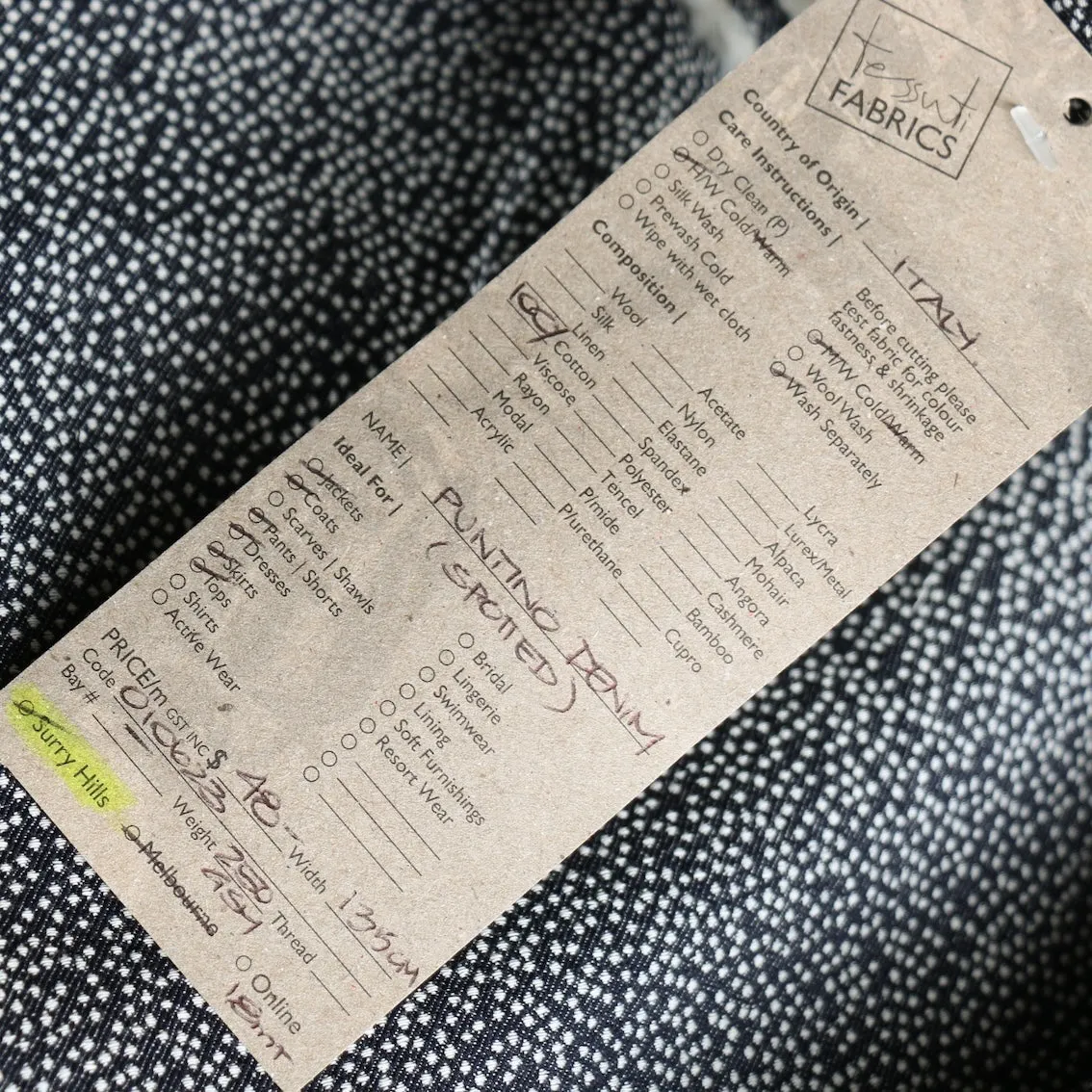 Puntino Denim
