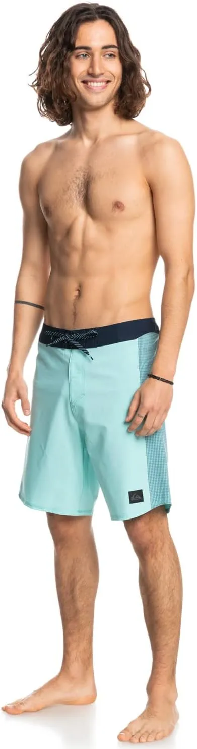 Quiksilver Men's Standard Highlite Arch 19 Boardshort Swim Trunk Bathing Suit
