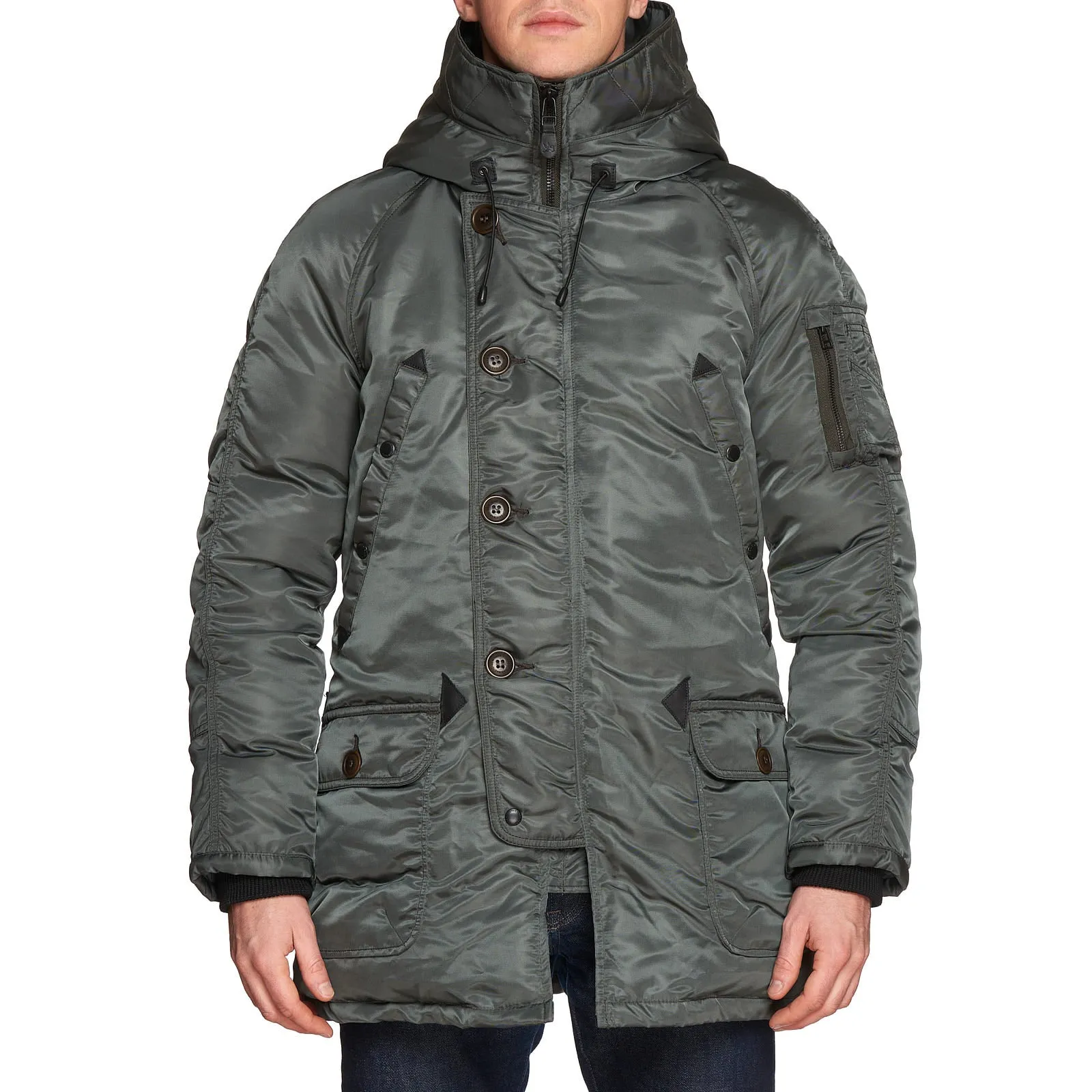 Rare SPIEWAK & SONS Golden Fleece N3-B USA Down Parka NEW US L Slim Fit