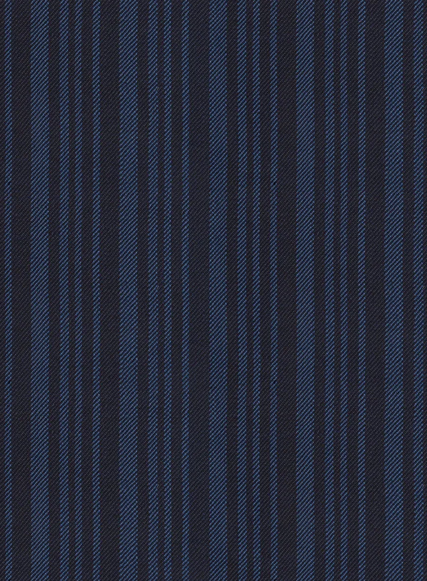 Retro Reel Blue Stripe Suit