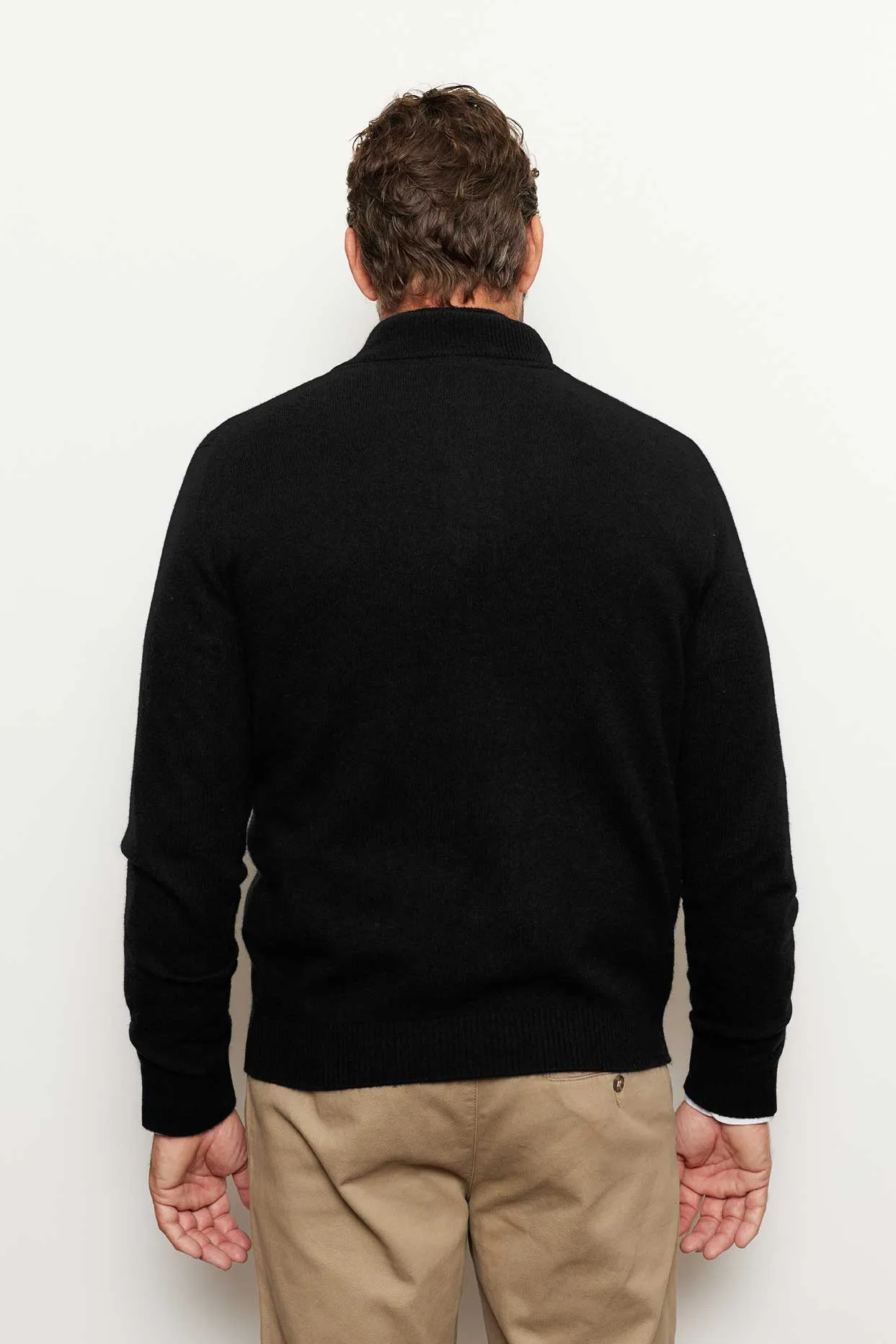 Ricky Cashmere Sweater in Black