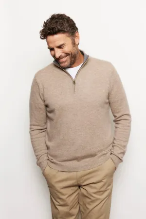 Ricky Cashmere Sweater in Walnut