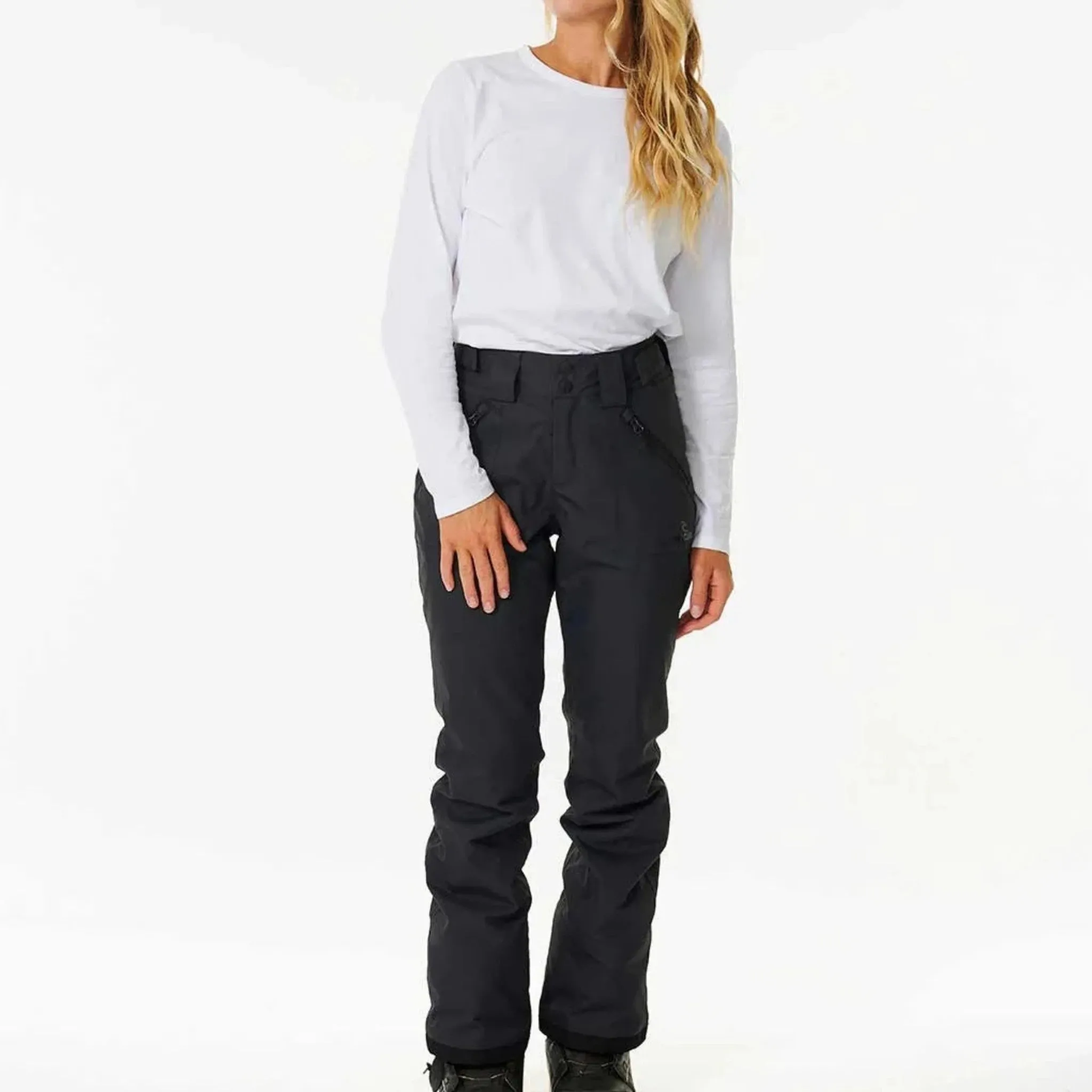 Rip Curl Rider High Waist Women's Snow Pants - Black