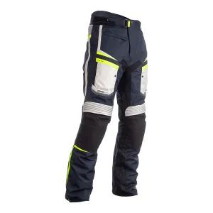 RST MAVERICK LADIES TEXTILE PANT - BLUE/FLO YELLOW