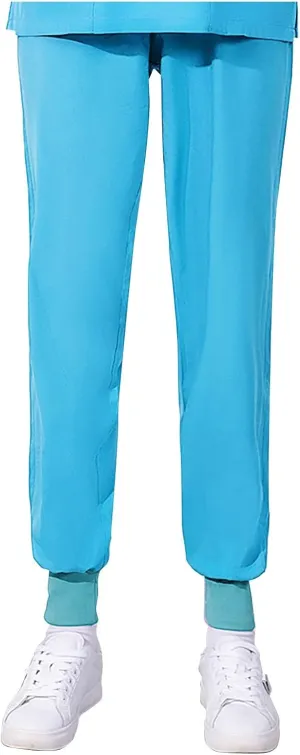 Scrub Pants Joggers for Women 2025 Spring Summer Work Pants for Women Stretch Linen Trousers Nurse Scrubs Bottoms