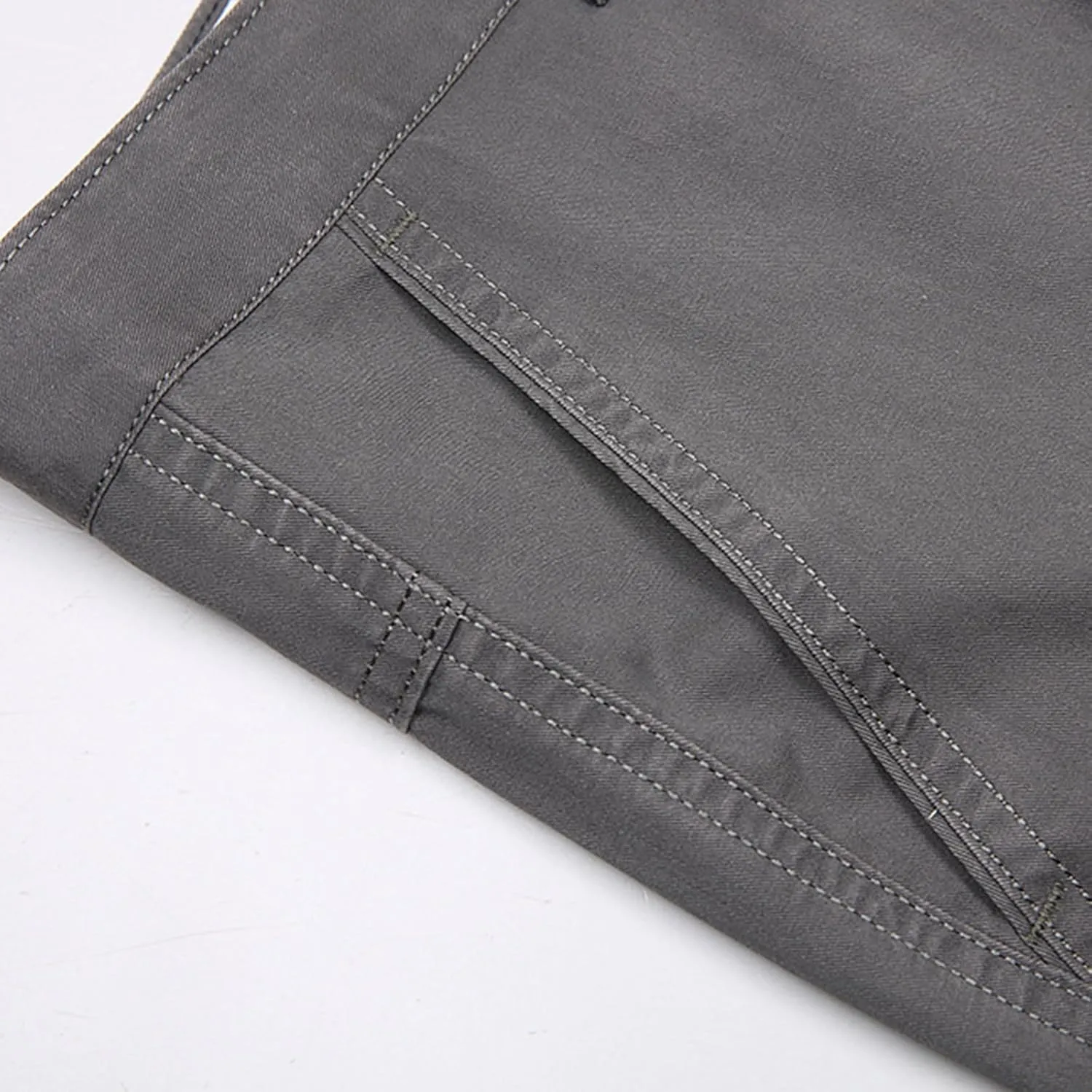 Slim Fit Dress Pants for Men 2023 Fashion Causal Flat Front Solid Straight Legs Regular Fit Buckle Zipper Trouser