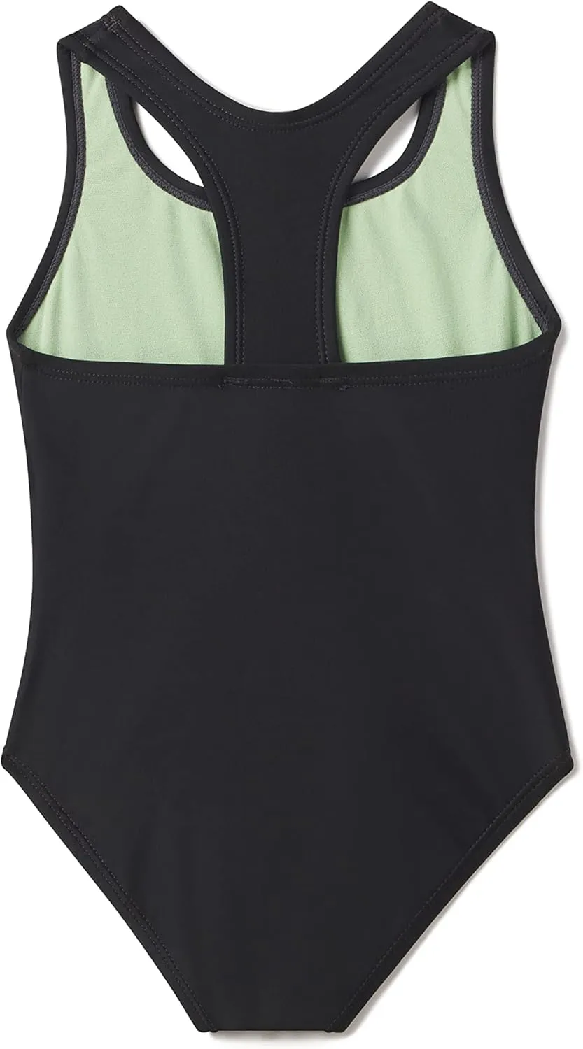 Speedo Girl's Swimsuit One Piece Closed Racerback