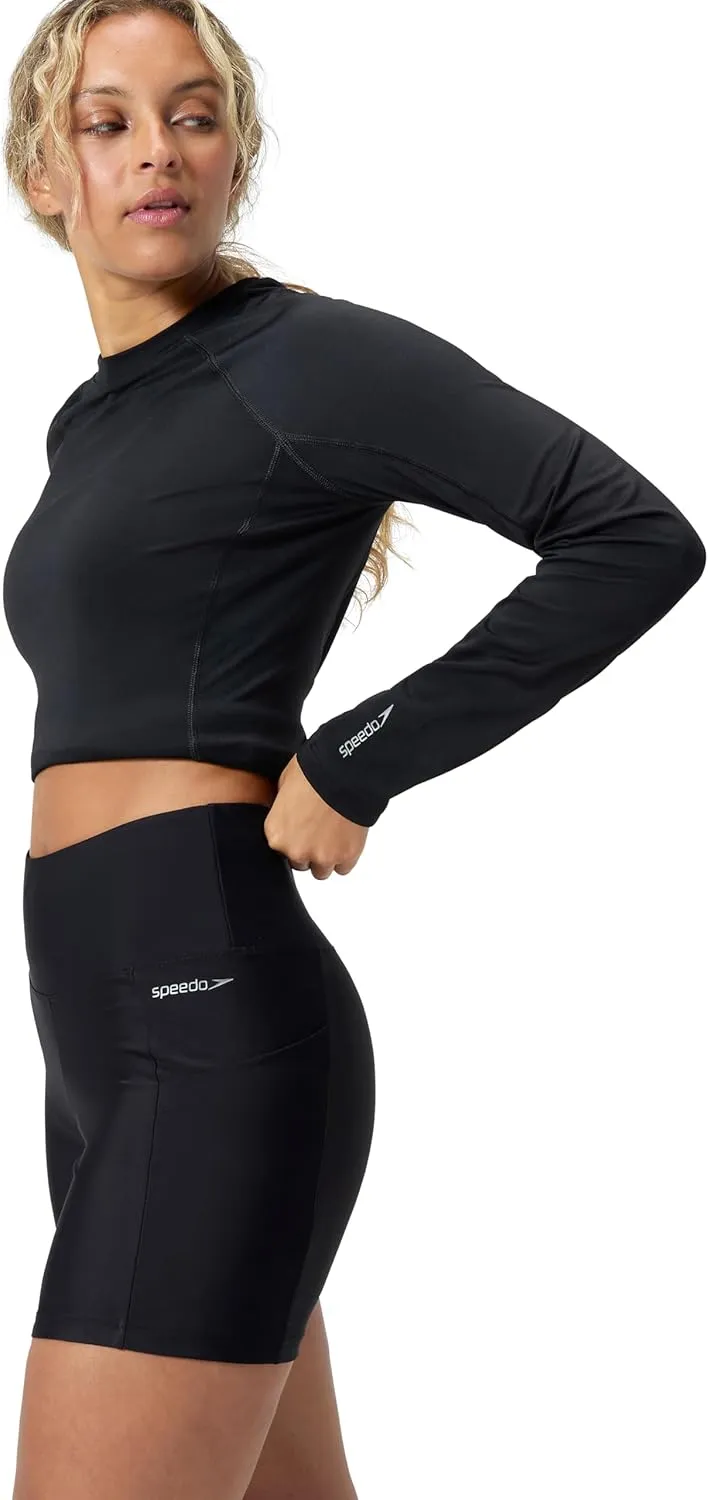 Speedo Women's Swimsuit Bottom Jammer Mid Length