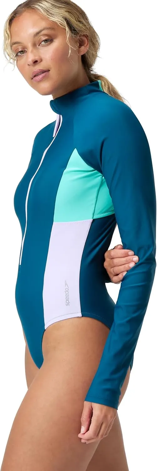 Speedo Women's Swimsuit One Piece Hydraline Standard Cut