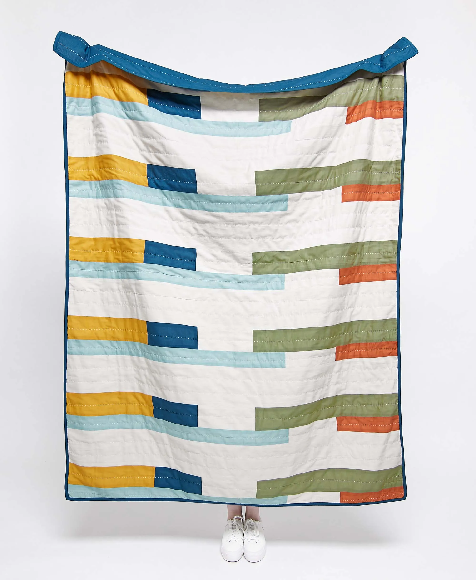 Stamp Patchwork Quilt