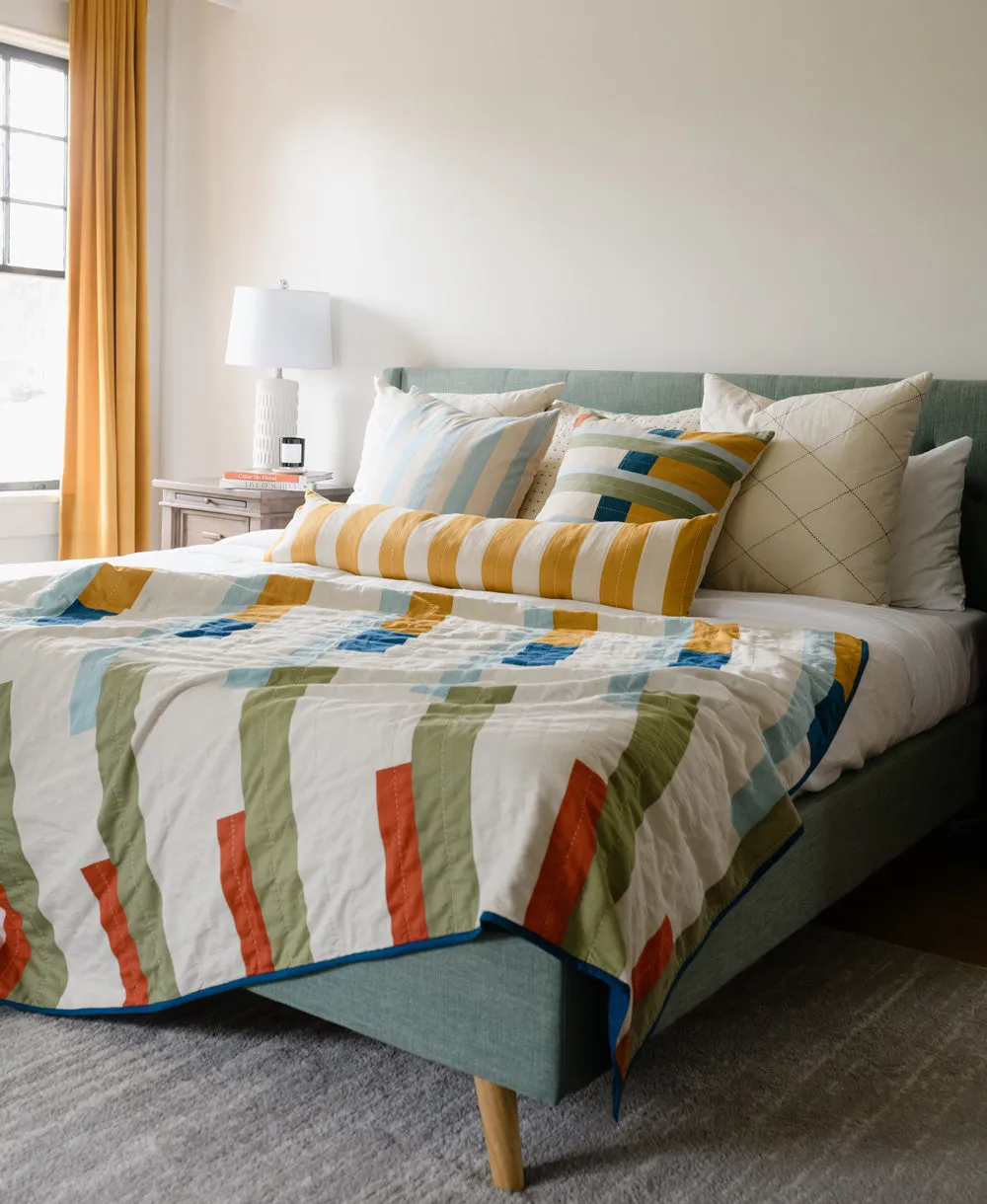Stamp Patchwork Quilt